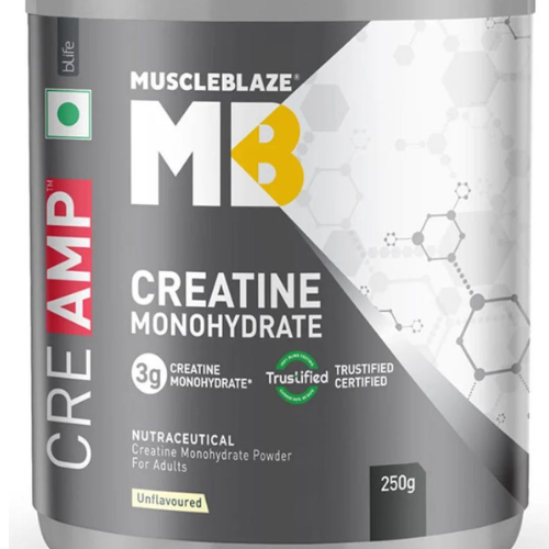 Muscleblaze CREAMP Creatine Monohydrate (Unflavoured) 250gm